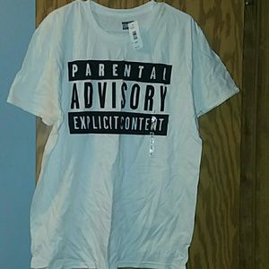 Parental Advisory Explicit Context Graffic Tee